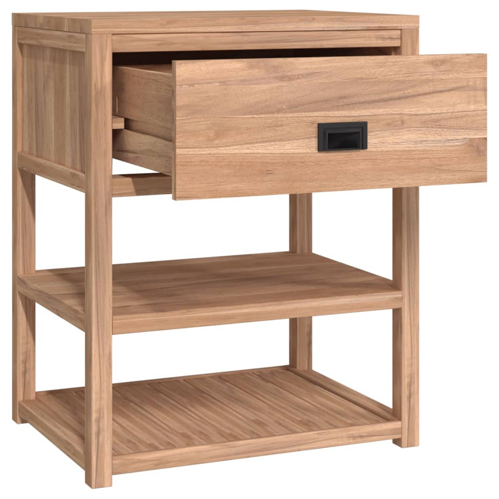 Έπιπλο Μπάνιου 60 x 45 x 75 εκ. από Μασίφ Ξύλο Teak - Pakobazaar