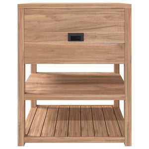 Έπιπλο Μπάνιου 60 x 45 x 75 εκ. από Μασίφ Ξύλο Teak - Pakobazaar