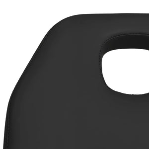 Κρεβάτι - Πολυθρόνα Αισθητικής Μαύρο 180 x 62 x (86,5-118) εκ. - Pakobazaar