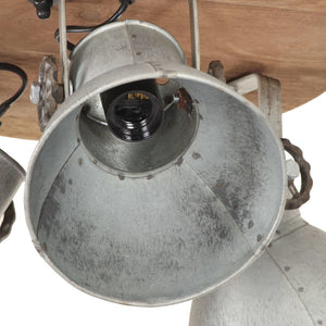 Φωτιστικό Οροφής Industrial 25 W Ασημί 42 x 27 εκ. Ε27 - Pakobazaar