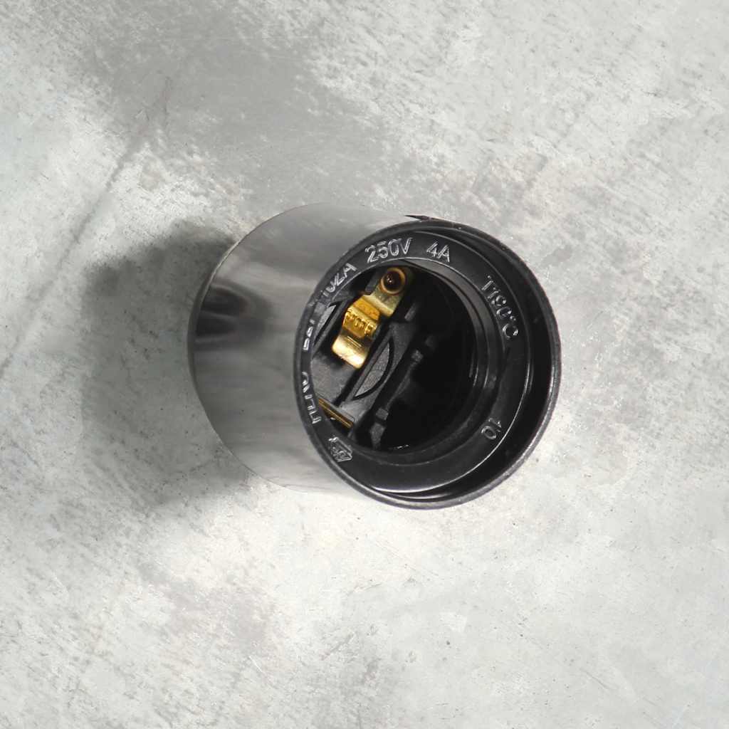 Φωτιστικό Κρεμαστό Vintage Στρογγυλό 25 W Ασημί 41 εκ. Ε27 - Pakobazaar