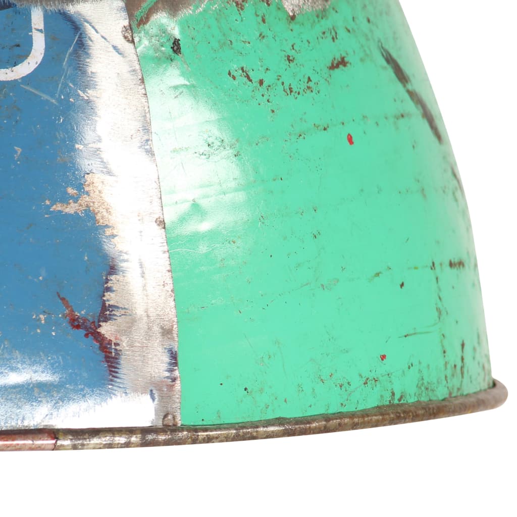 Φωτιστικό Κρεμαστό Vintage Στρογγυλό 25 W Πολύχρωμο 41 εκ. Ε27 - Pakobazaar