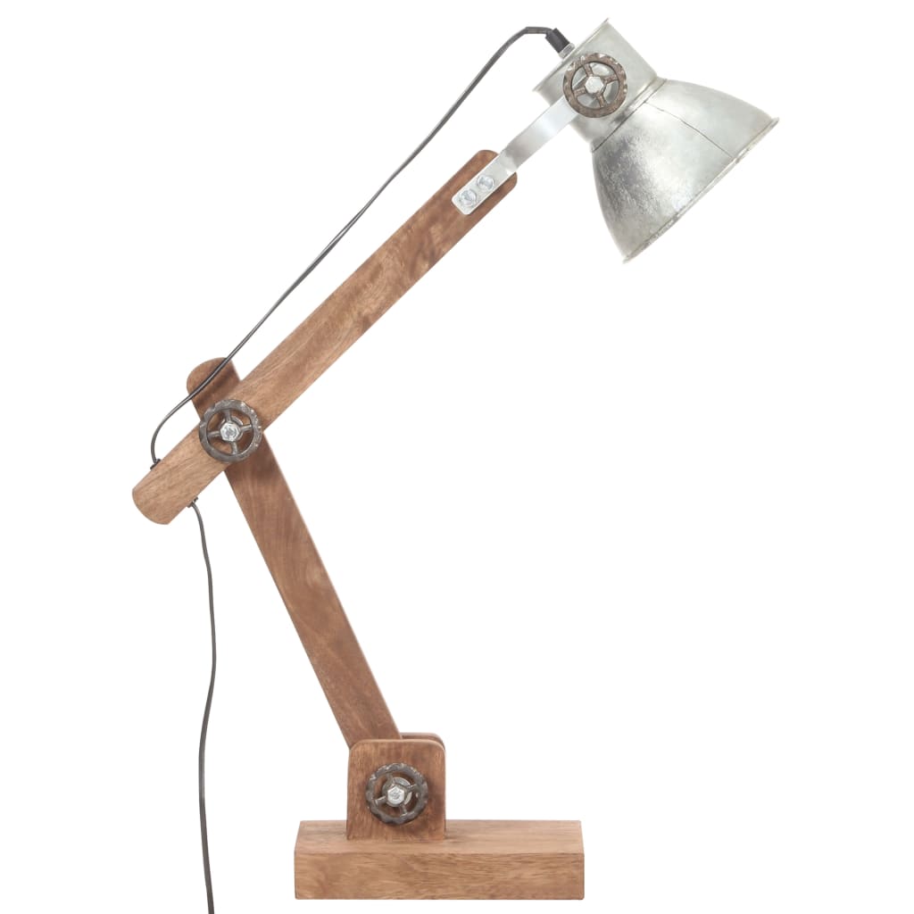 Φωτιστικό Επιτραπέζιο Industrial Στρ. 25 W Ασημί 58x18x90εκ Ε27 - Pakobazaar