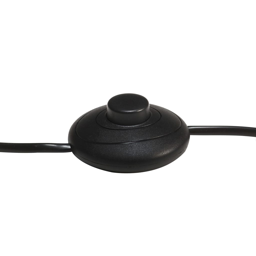 Φωτιστικό Δαπέδου Μαύρο από Μασίφ Ξύλο Μάνγκο E27 - Pakobazaar