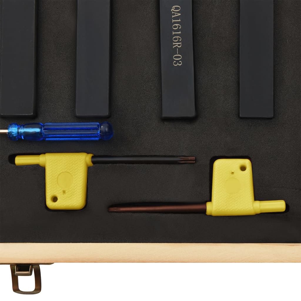 Σετ Μανέλες Τόρνου με Εναλλασσόμενα Βίντια 16x16 χιλ./100χιλ. - PAKOBAZAAR