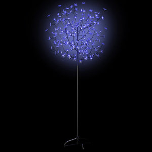 Χριστουγεννιάτικο Δέντρο Κερασιά 200 LED Μπλε Λευκό Φως 180 εκ.