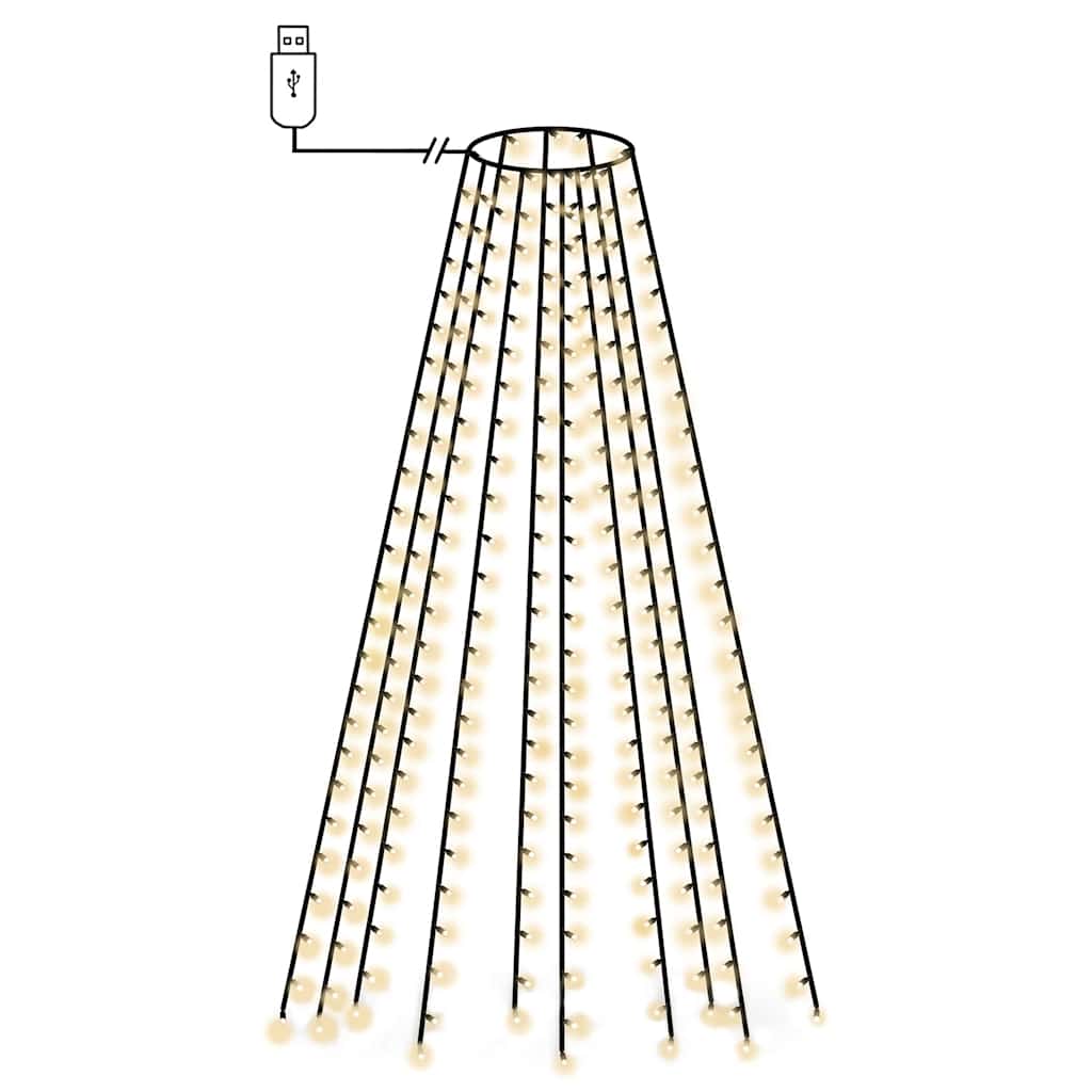 Χριστουγεννιάτικα Λαμπάκια Χταπόδι με 250 LED 250 εκ. - Pakobazaar