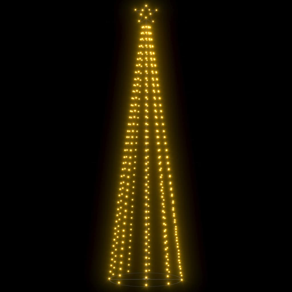 Χριστουγ. Δέντρο από Φωτάκια 400 LED Θερμό Λευκό Φως 100x360εκ.