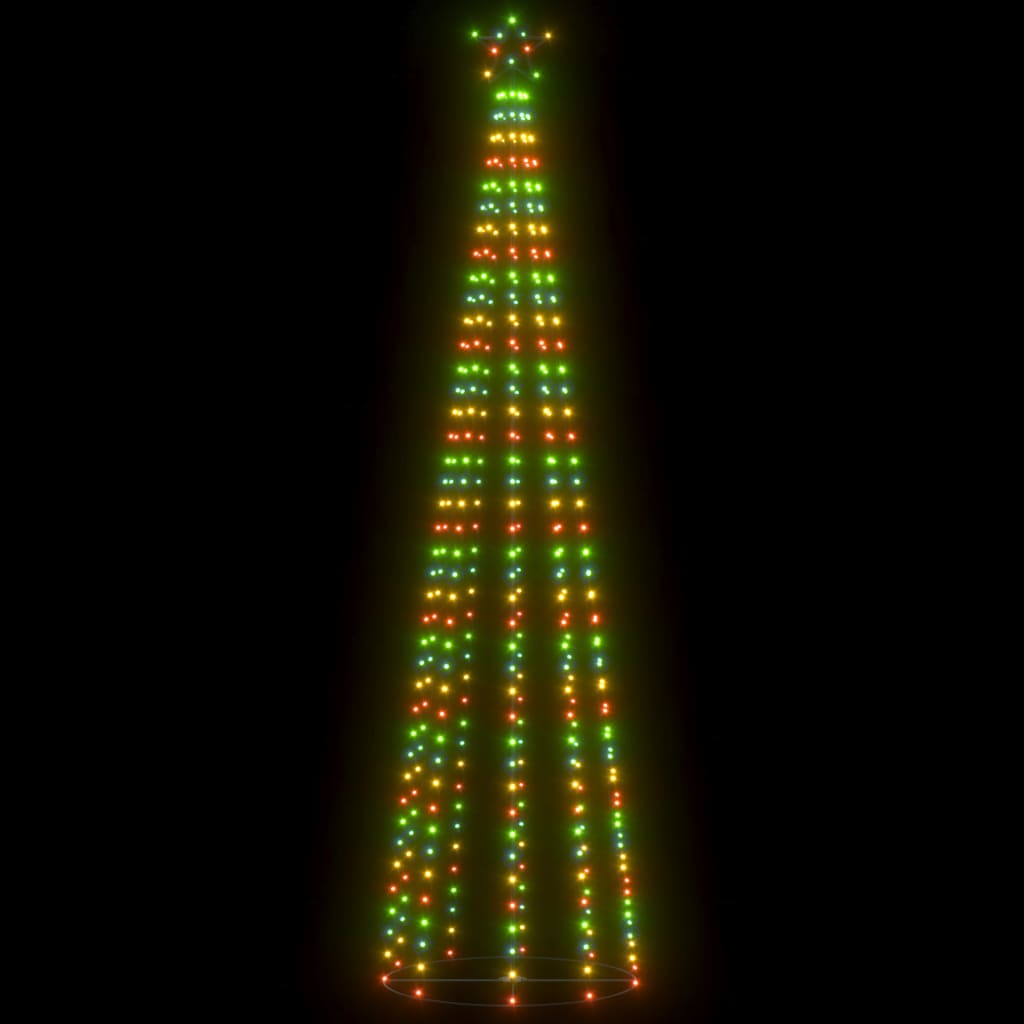 Δέντρο από Φωτάκια 400 LED Πολύχρωμο Φως 100 x 360 εκ.