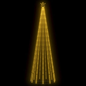 Χριστουγεννιάτικο Δέντρο Κώνος 752 LED Θερμό Λευκό 160x500 εκ.