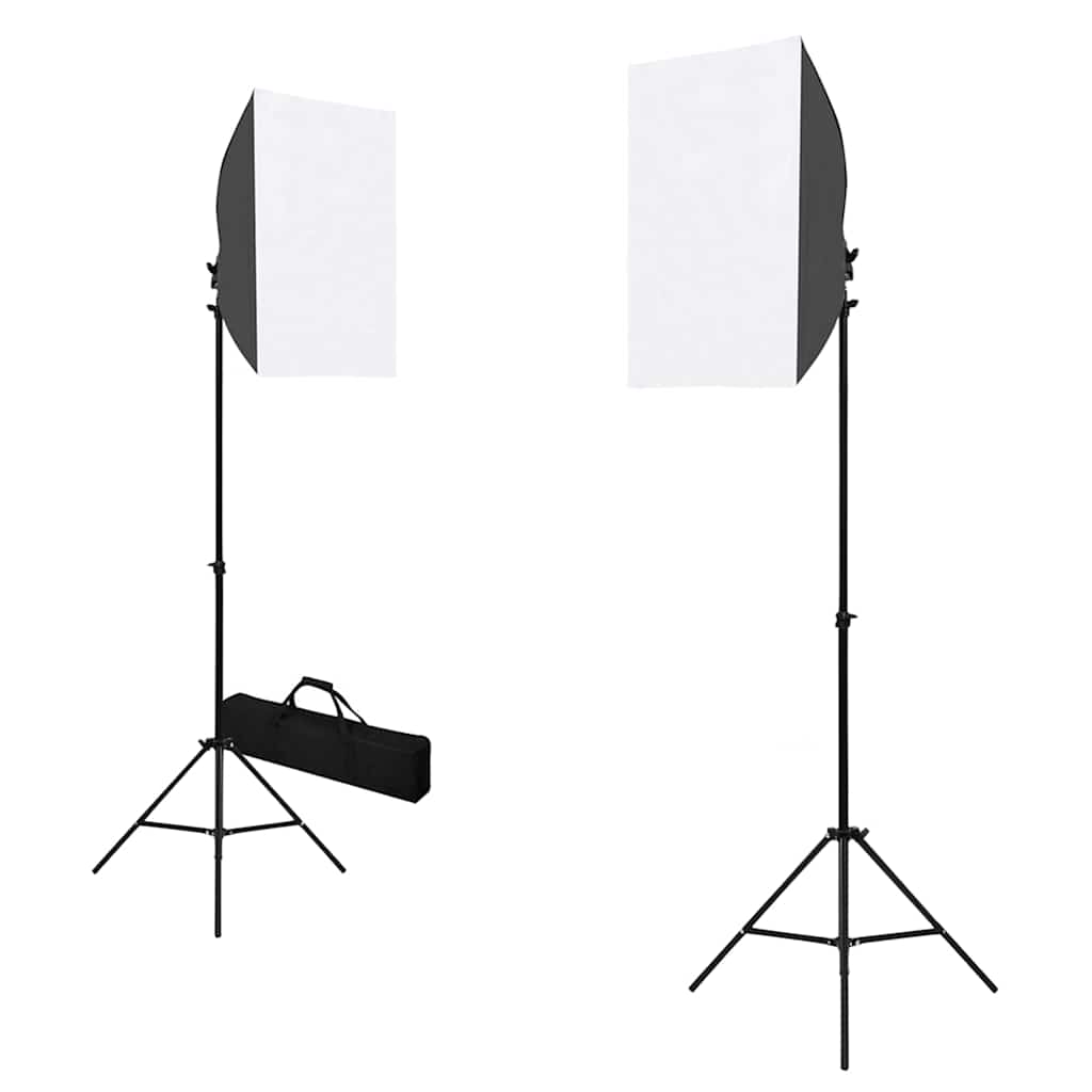 Κιτ Φωτισμού Φωτογραφικού Στούντιο με Softbox και Φόντο - Pakobazaar