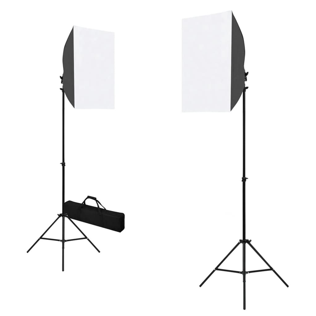 Κιτ Φωτογραφικού Στούντιο Softbox με Φώτα, Φόντο & Ανακλαστήρα