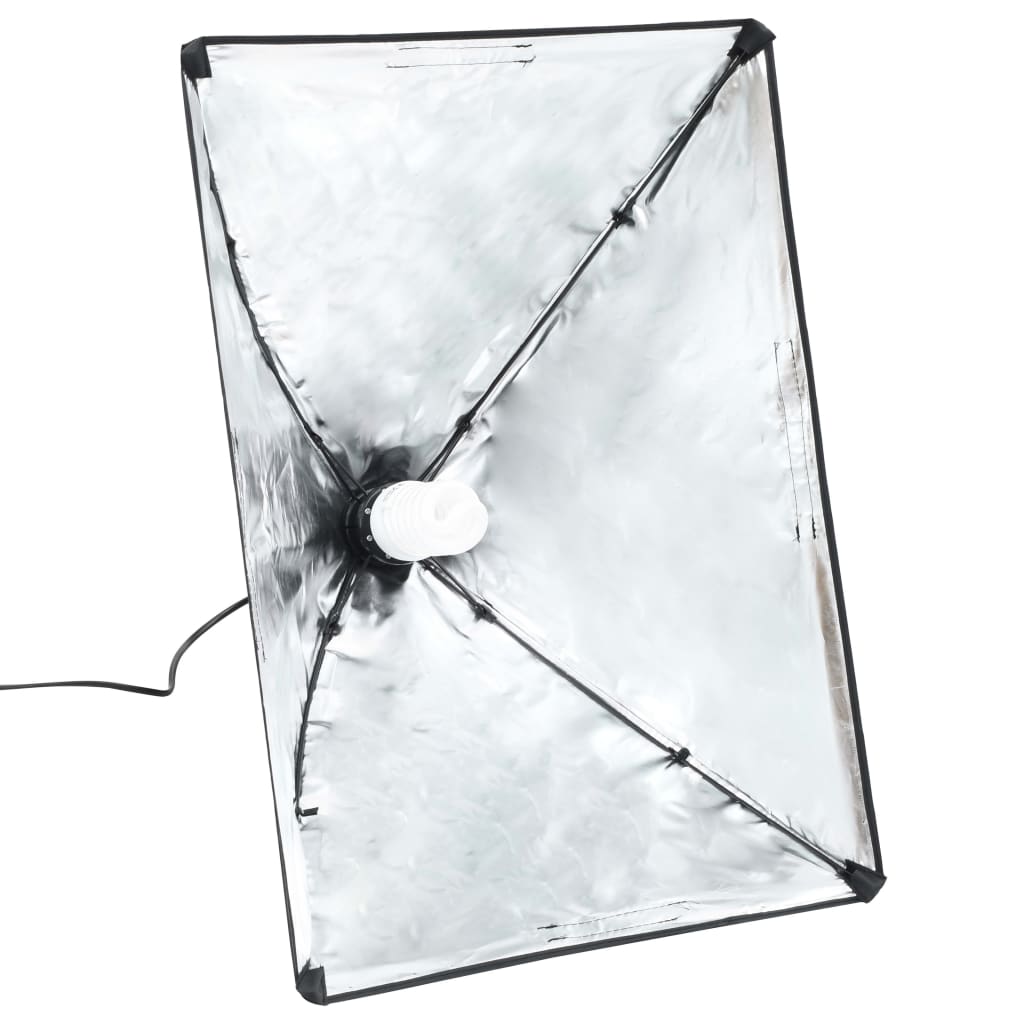 Κιτ Φωτογραφικού Στούντιο Softbox με Φώτα, Φόντο & Ανακλαστήρα