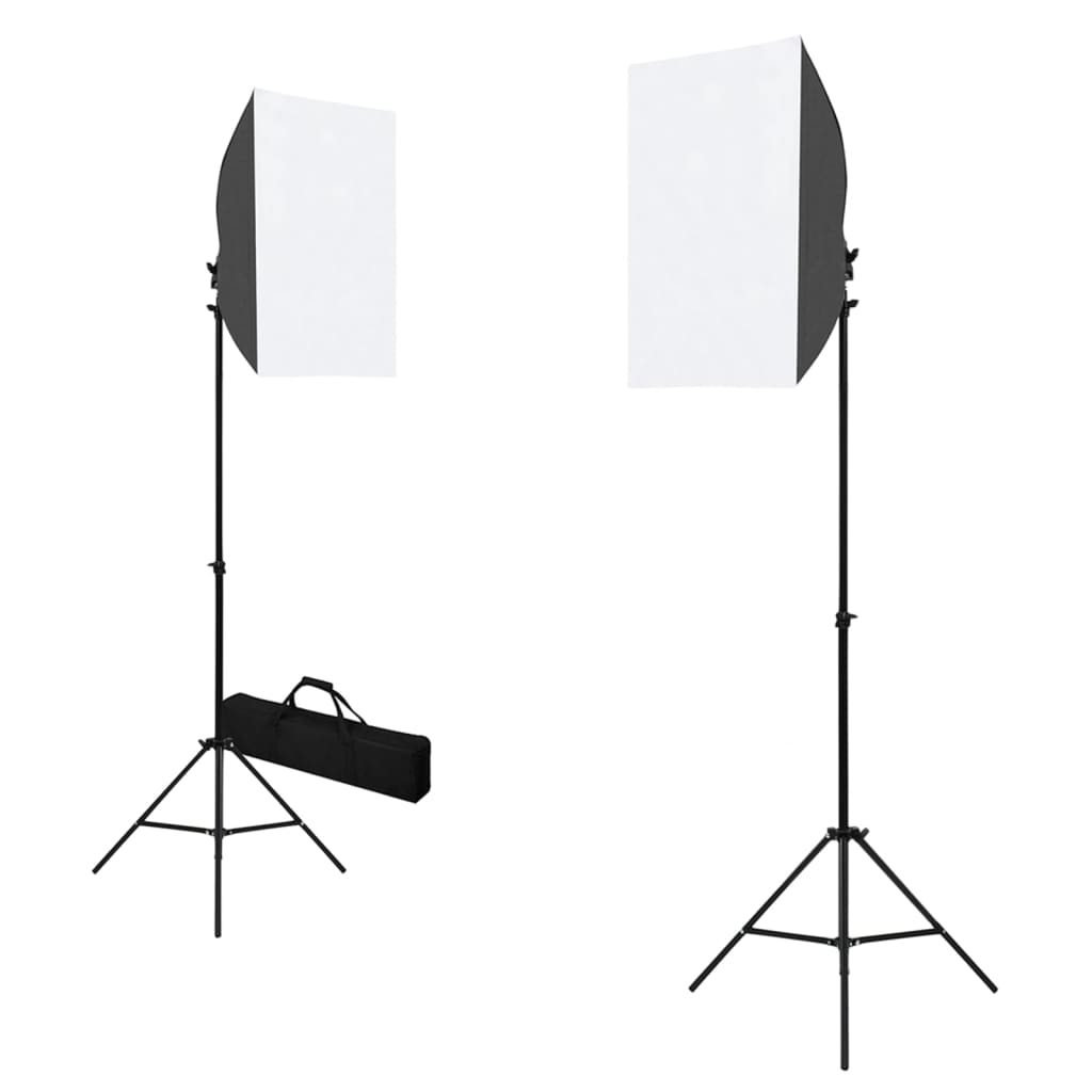 Κιτ Φωτογραφικού Στούντιο Softbox με Φώτα, Φόντο & Ανακλαστήρα