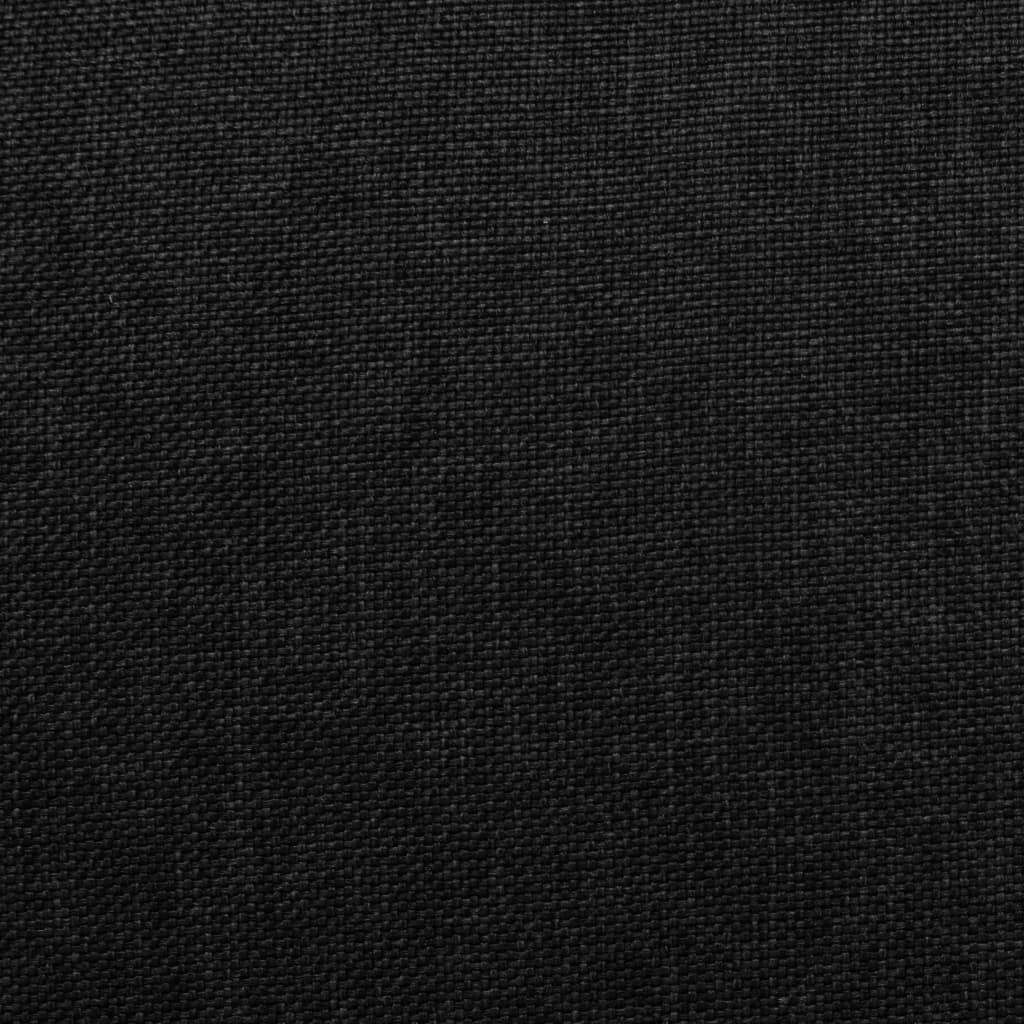 Πολυθρόνα Μασάζ με Ανύψωση Μαύρη Υφασμάτινη