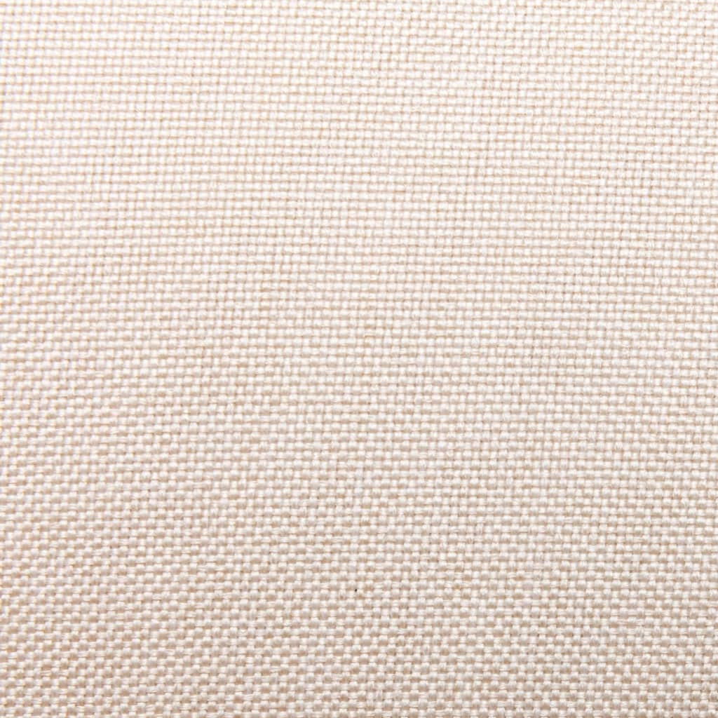 Πολυθρόνα Μασάζ με Ανύψωση Κρεμ Υφασμάτινη