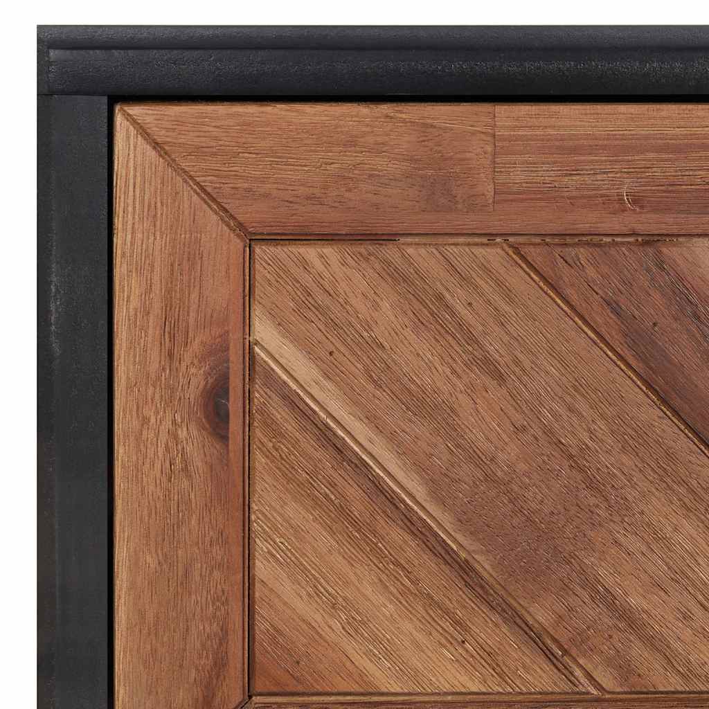 Συρταριέρα 90 x 33,5 x 80 εκ. από Μασίφ Ξύλο Ακακίας και MDF