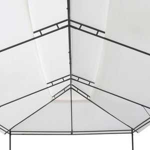 Κιόσκι Λευκό 600 x 298 x 270 εκ. 180 γρ./μ² - PAKOBAZAAR