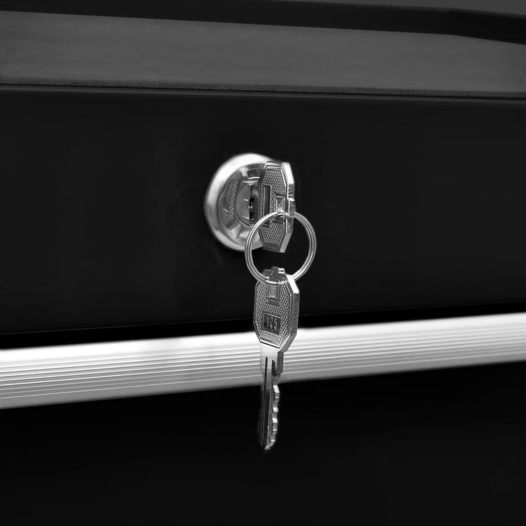 Εργαλειοφόρος Τροχήλατος με 5 Συρτάρια Μαύρος - PAKOBAZAAR