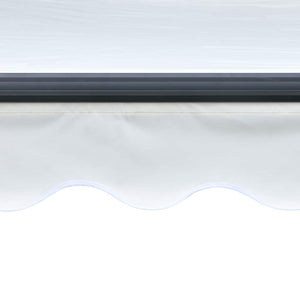Τέντα Συρόμενη Χειροκίνητη με LED Κρεμ 300 x 250 εκ. - PAKOBAZAAR