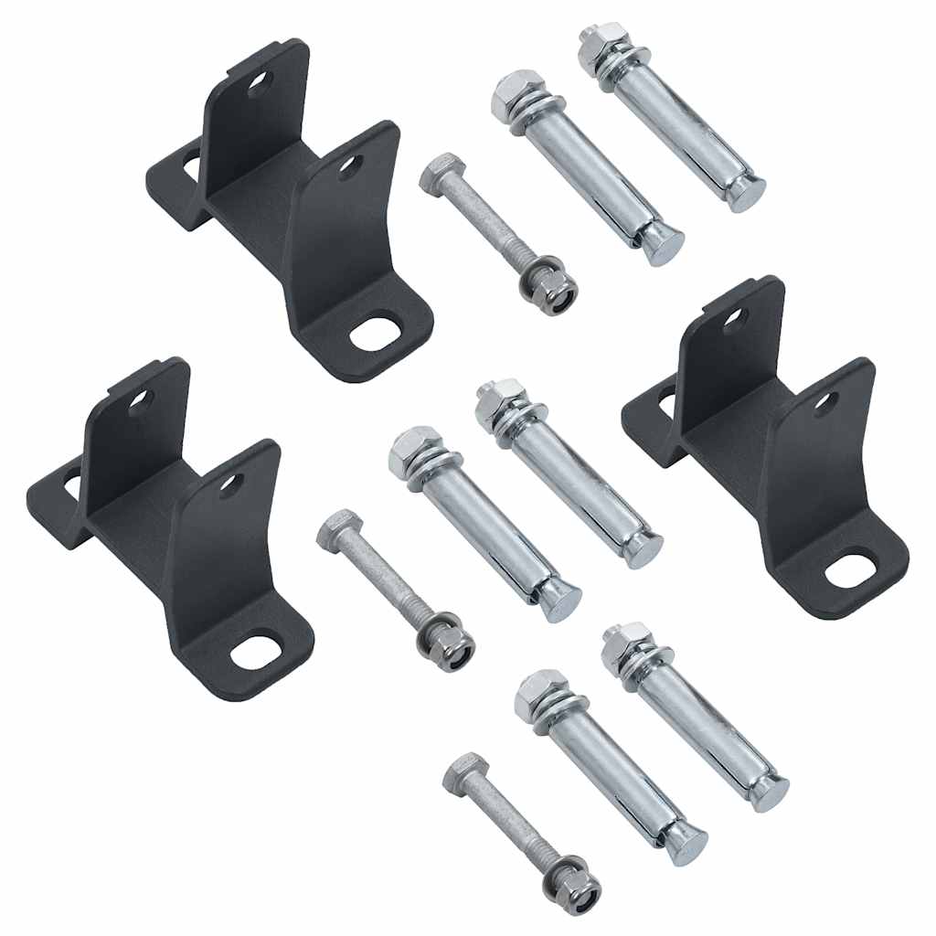 Τέντα Συρόμενη Χειροκίνητη με LED Πορτοκαλί/Καφέ 450 x 300 εκ. - PAKOBAZAAR