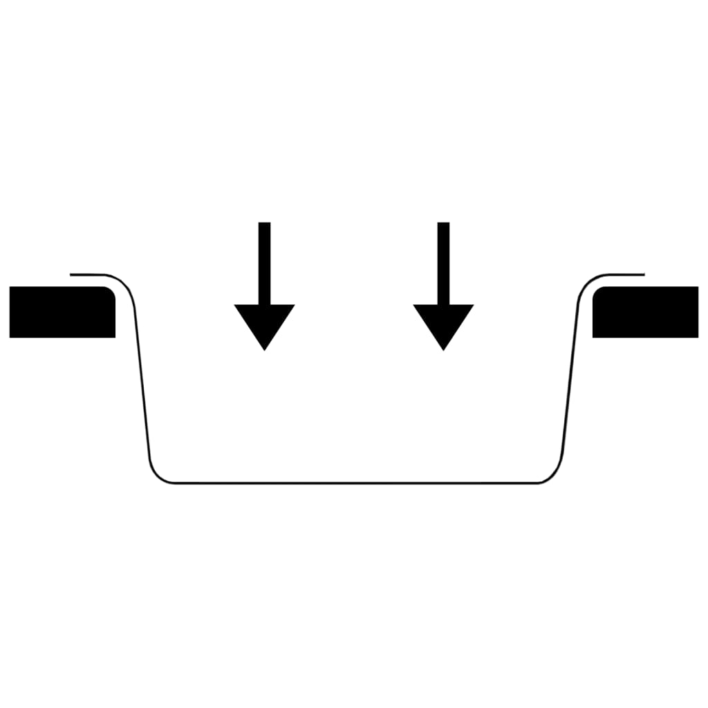 Νεροχύτης με Οπή Υπερχείλισης Γκρι Γρανιτένιος - PAKOBAZAAR