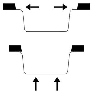 Νεροχύτης με Οπή Υπερχείλισης Μαύρος Γρανιτένιος