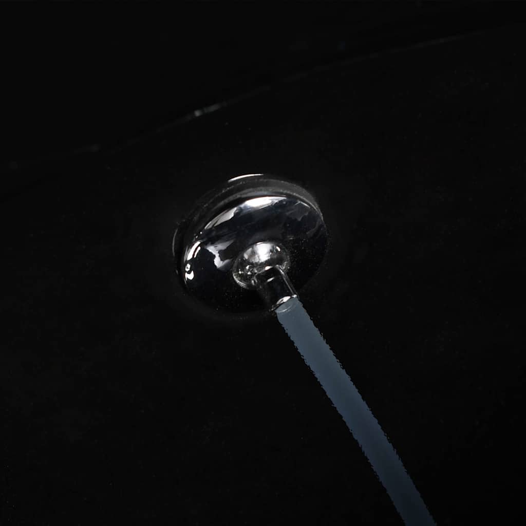 Λεκάνη Κρεμαστή Χωρίς Χείλος Μαύρη Κεραμική με Εντοιχ. Καζανάκι - Pakobazaar