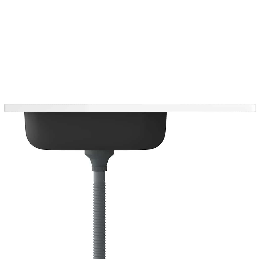 Νεροχύτης + Ποδιά Σετ Ασημί 800x600x155 χιλ. Ανοξείδωτο Ατσάλι - PAKOBAZAAR