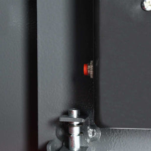 Χρηματοκιβώτιο Ψηφιακό με Δακτ. Αποτύπωμα Σκ. Γκρι 35x25x25 εκ. - Pakobazaar