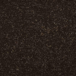 Πατάκια Σκαλιών Αυτοκόλλητα 15 τεμ. 65x21x4 εκ. Σκούρο Καφέ Ημίστρογγυλά Μεγάλα