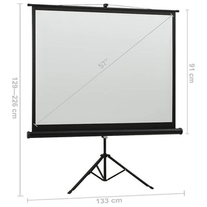 Οθόνη Προβολής με Βάση 57" 16:9