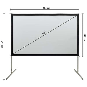 Οθόνη Προβολής Ταχείας Αναδίπλωσης 84'' 16:9