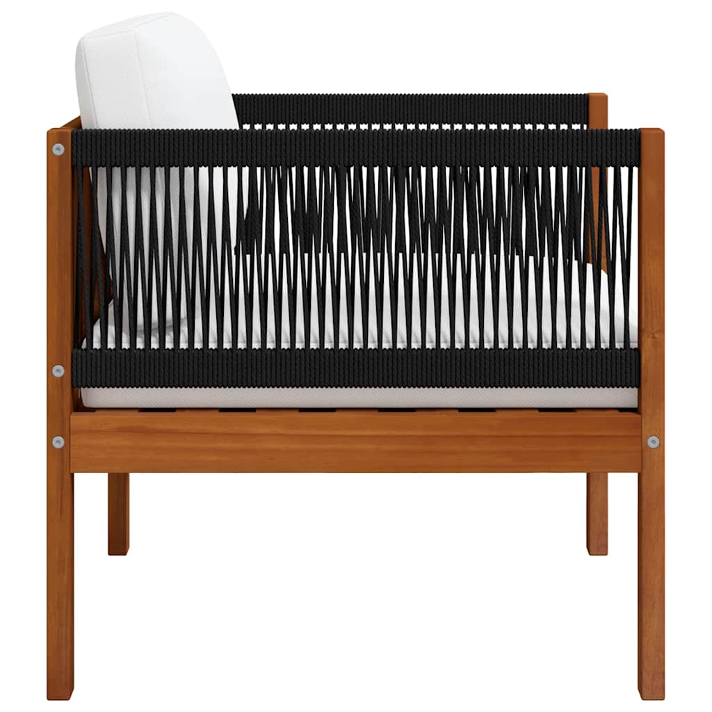 Καρέκλες Κήπου Στοιβαζόμενες 6 τεμ. Γκρι από Συνθετικό Ρατάν - PAKOBAZAAR