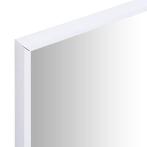 Καθρέφτης Λευκός 60 x 60 εκ.
