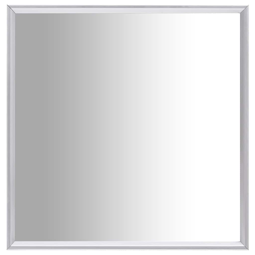 Καθρέφτης Ασημί 40 x 40 εκ.