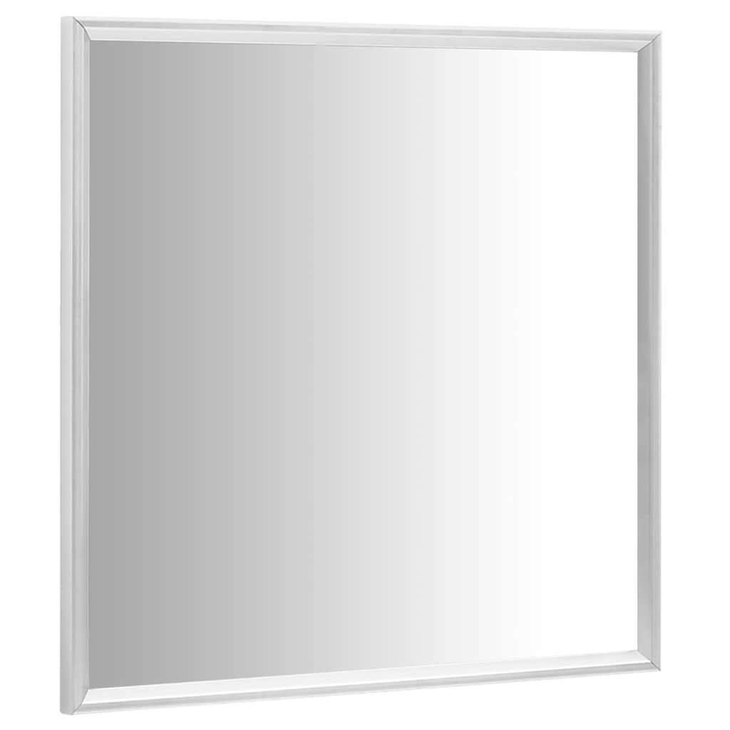 Καθρέφτης Ασημί 40 x 40 εκ.