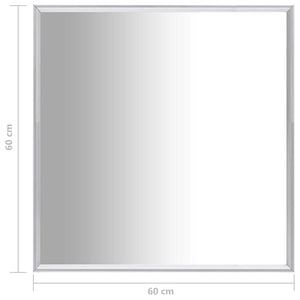 Καθρέφτης Ασημένιος 60 x 60 εκ.