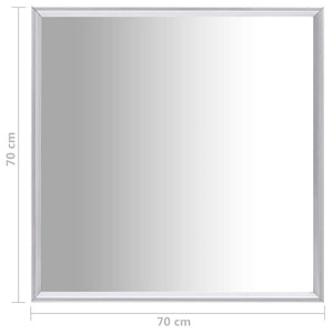 Καθρέφτης Ασημένιος 70 x 70 εκ.