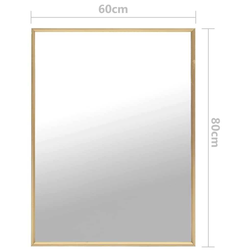 Καθρέφτης Χρυσός 80 x 60 εκ.