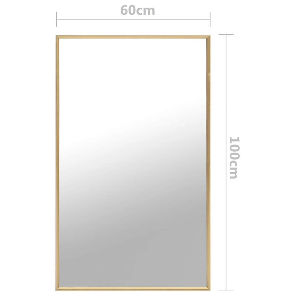 Καθρέφτης Χρυσός 100 x 60 εκ.