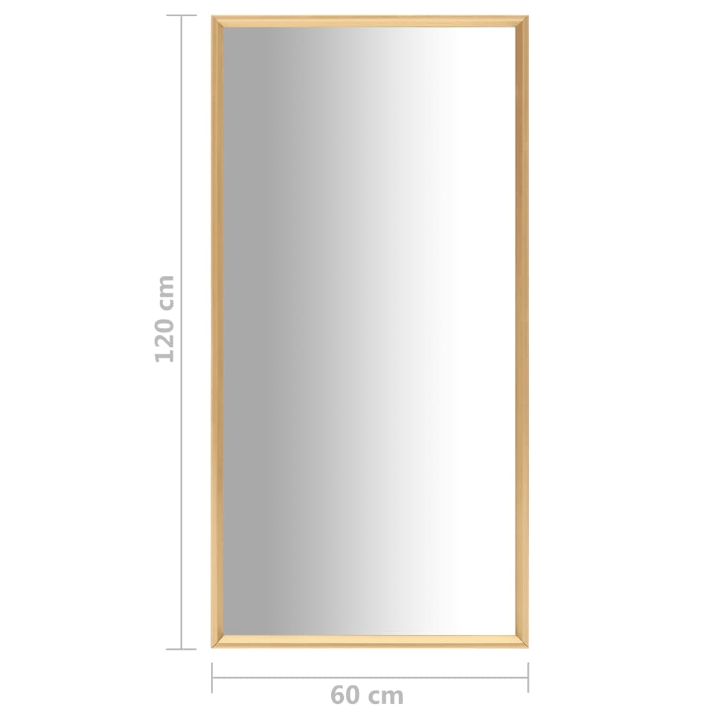Καθρέφτης Χρυσός 120 x 60 εκ.