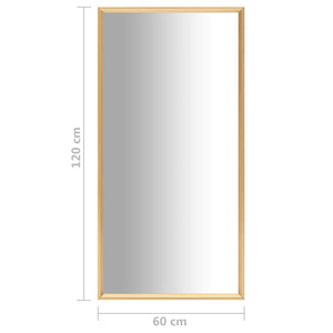 Καθρέφτης Χρυσός 120 x 60 εκ.