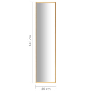 Καθρέφτης Χρυσός 140 x 40 εκ.