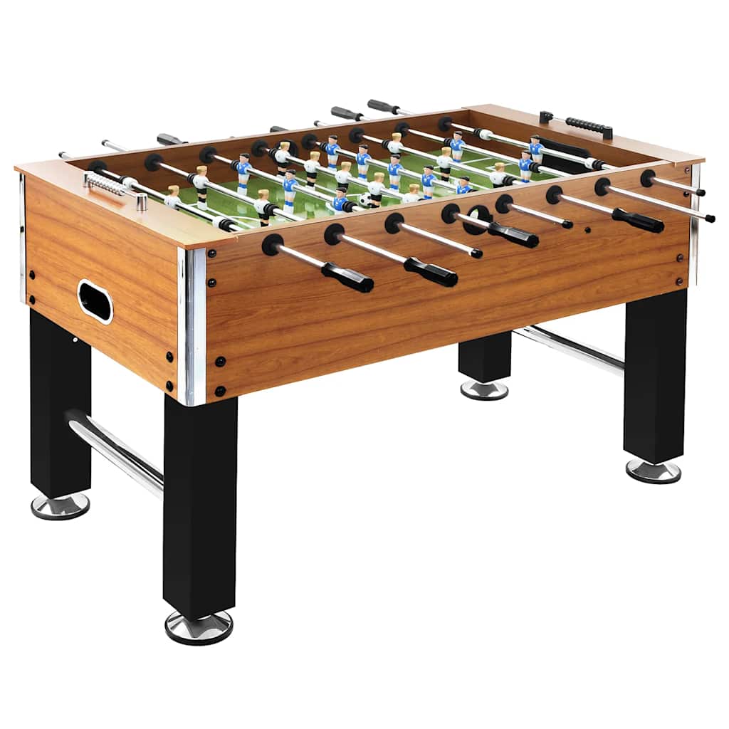 Ποδοσφαιράκι Επιτ. Αν. Καφέ/Μαύρο 140x74,5x87,5 εκ. 60κ. Ατσάλι - Pakobazaar