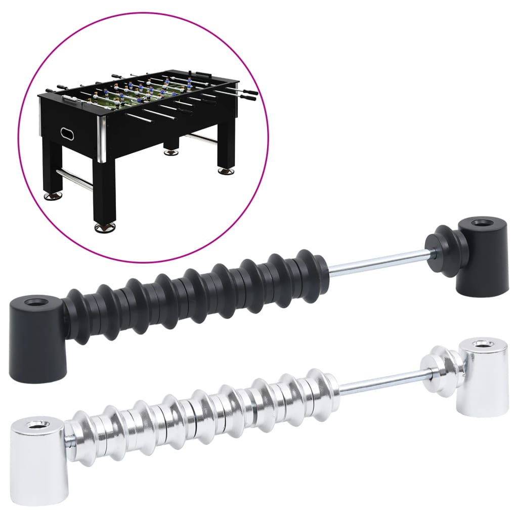 Μετρητές Σκορ για Ποδοσφαιράκι 2 τεμ. Μαύρο και Ασημί - Pakobazaar