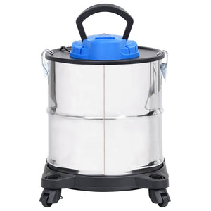 Σκούπα Στάχτης 1200 W 20 Λίτρων με Φίλτρο HEPA Ανοξείδ. Ατσάλι - PAKOBAZAAR
