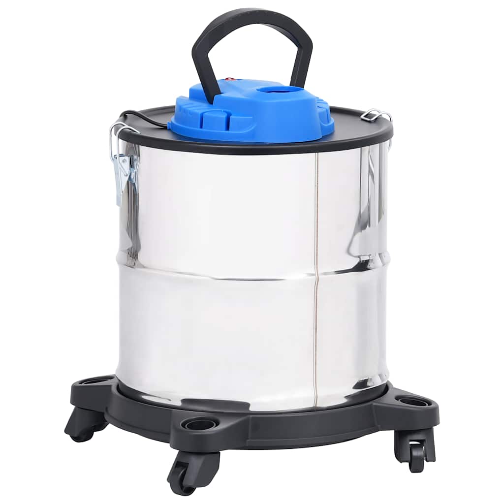 Σκούπα Στάχτης 1200 W 20 Λίτρων με Φίλτρο HEPA Ανοξείδ. Ατσάλι - PAKOBAZAAR