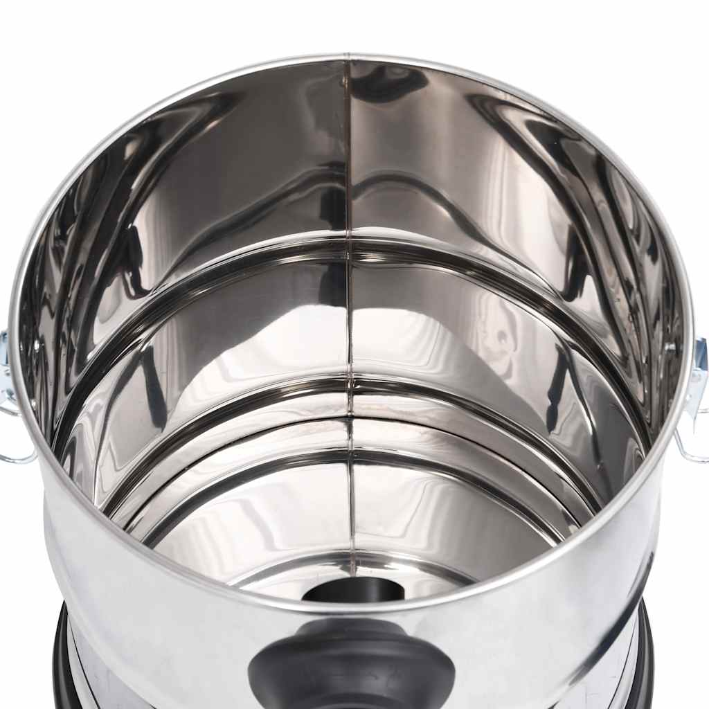 Σκούπα Στάχτης 1200 W 20 Λίτρων με Φίλτρο HEPA Ανοξείδ. Ατσάλι - PAKOBAZAAR