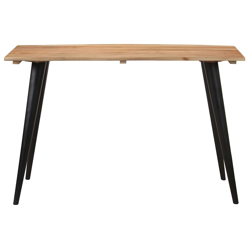 Τραπεζαρία Live Edge 120 x 60 x 75 εκ. από Μασίφ Ξύλο Ακακίας